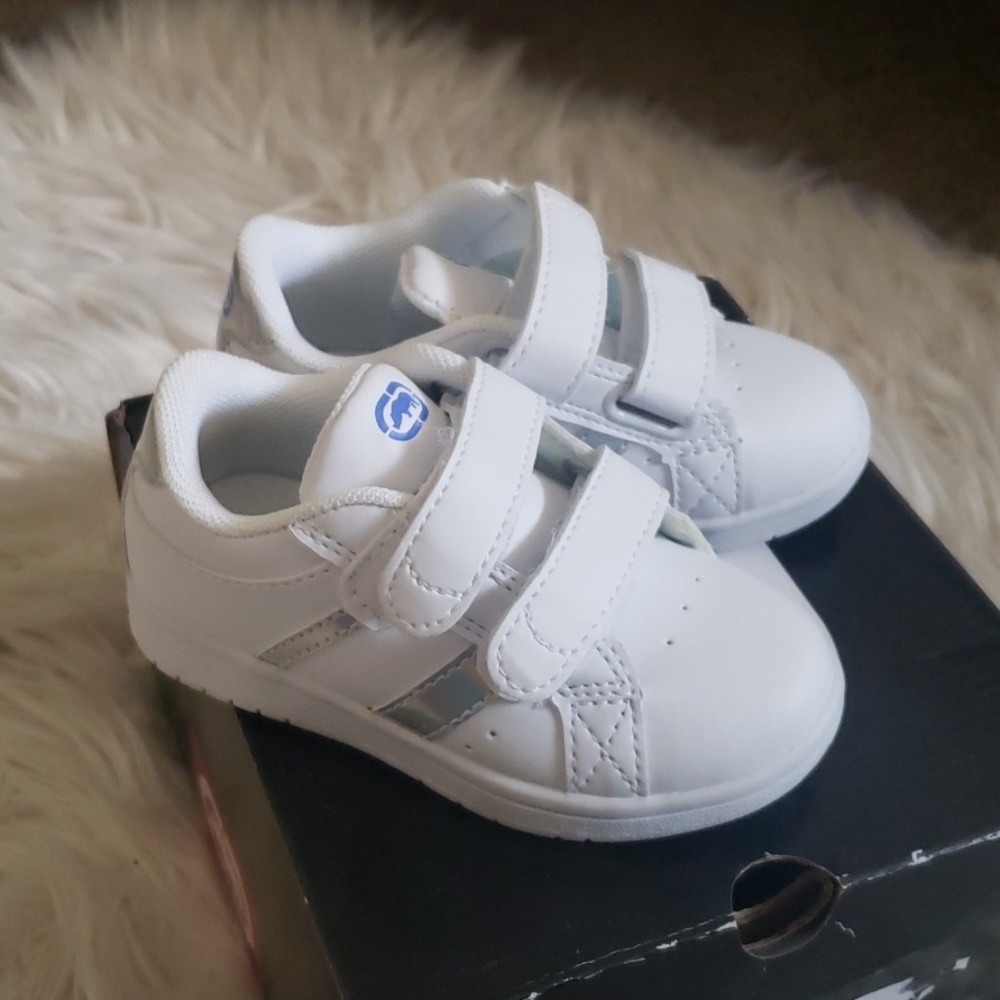 Ecco white shoes for kids